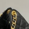 Chanel 25 Small Handbag Grained Calfskin & Gold-Tone Metal Black