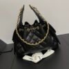Chanel 25 Small Handbag Grained Calfskin & Gold-Tone Metal Black