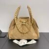 Chanel 25 Small Handbag Grained Calfskin & Gold-Tone Metal Dark Beige