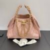 Chanel 25 Small Handbag Grained Calfskin & Gold-Tone Metal Light Pink