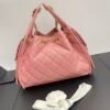 Chanel 25 Small Handbag Grained Calfskin & Gold-Tone Metal Pink