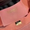Chanel 25 Small Handbag Grained Calfskin & Gold-Tone Metal Pink
