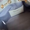 Chanel 25 Medium Handbag Washed Denim & Gold-Tone Metal Grey