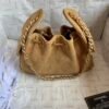 Chanel 25 Medium Handbag Washed Denim & Gold-Tone Metal Amber