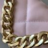Chanel 19 Handbag Shiny Lambskin, Gold-Tone, Silver-Tone & Ruthenium-Finish Metal Light Pink