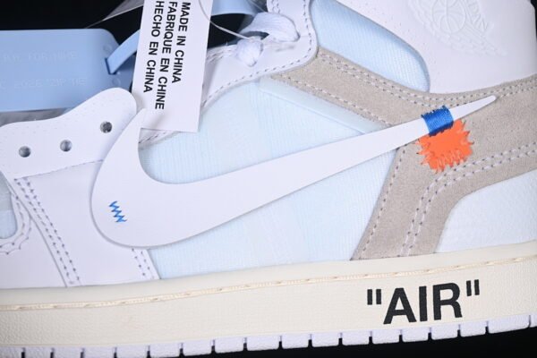 Air Jordan 1 Retro High Virgil Abloh Archive Alaska AA3834-100