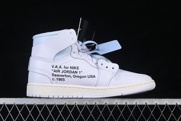 Air Jordan 1 Retro High Virgil Abloh Archive Alaska AA3834-100