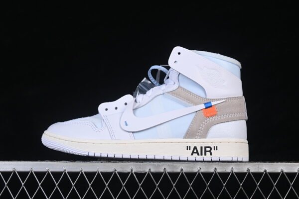 Air Jordan 1 Retro High Virgil Abloh Archive Alaska AA3834-100