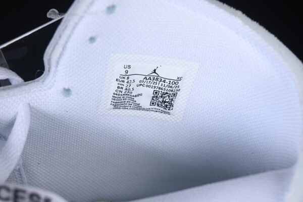 Air Jordan 1 Retro High Virgil Abloh Archive Alaska AA3834-100