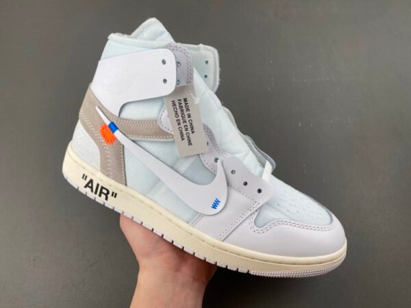 Jordan 1 Retro High Virgil Abloh Archive Alaska AA3834-100