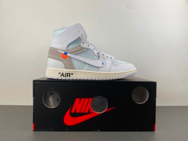 Jordan 1 Retro High Virgil Abloh Archive Alaska AA3834-100