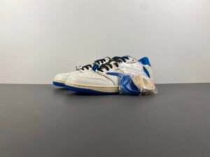 Jordan 1 Retro Low OG SP Fragment x Travis Scott Sail Military Blue DM7866-104