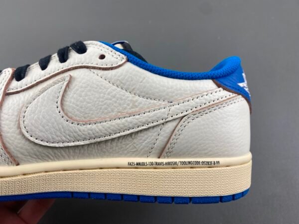 Jordan 1 Retro Low OG SP Fragment x Travis Scott Sail Military Blue DM7866-104