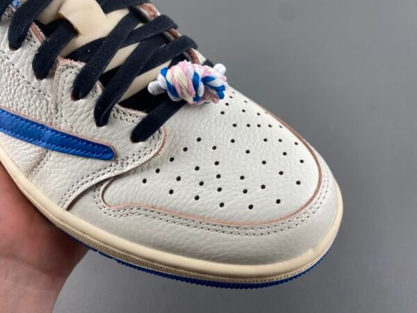 Jordan 1 Retro Low OG SP Fragment x Travis Scott Sail Military Blue DM7866-104