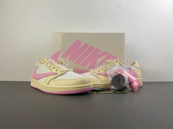 Jordan 1 Retro Low OG SP Travis Scott Shy Pink  IQ7604-100