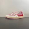 Jordan 1 Retro Low OG SP Travis Scott Sail Tropical Pink  IQ7604-101