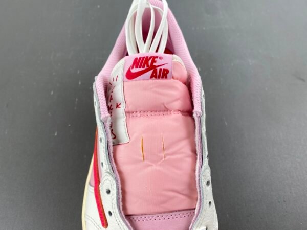 Jordan 1 Retro Low OG SP Travis Scott Sail Tropical Pink  IQ7604-101