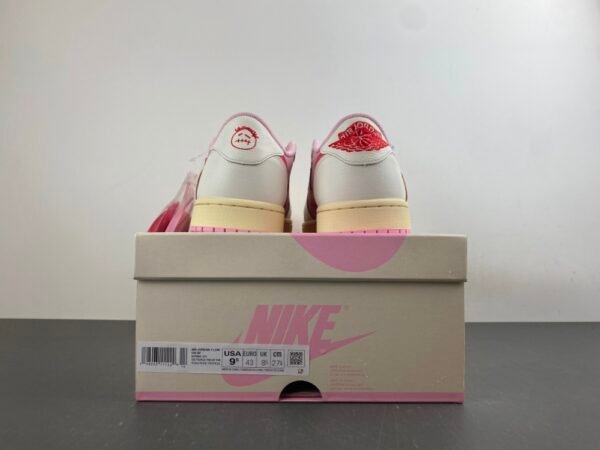 Jordan 1 Retro Low OG SP Travis Scott Sail Tropical Pink  IQ7604-101