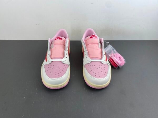 Jordan 1 Retro Low OG SP Travis Scott Sail Tropical Pink  IQ7604-101