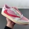 Jordan 1 Retro Low OG SP Travis Scott Sail Tropical Pink  IQ7604-101