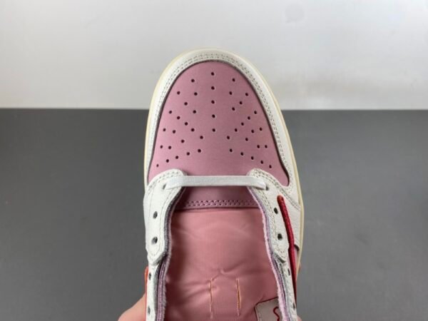 Jordan 1 Retro Low OG SP Travis Scott Sail Tropical Pink  IQ7604-101